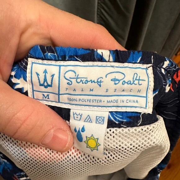 Strong Boalt Florida Print Trunk Swimsuit - Picture 3 of 5